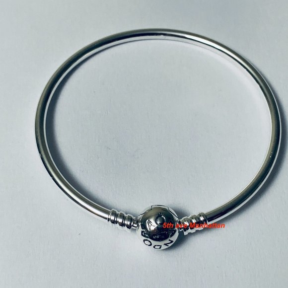 BRAND NEW Pandora Silver Bangle Bracelet 590713 - Picture 3 of 5